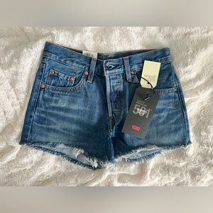 Levi's 501 mid-rise Jean Shorts